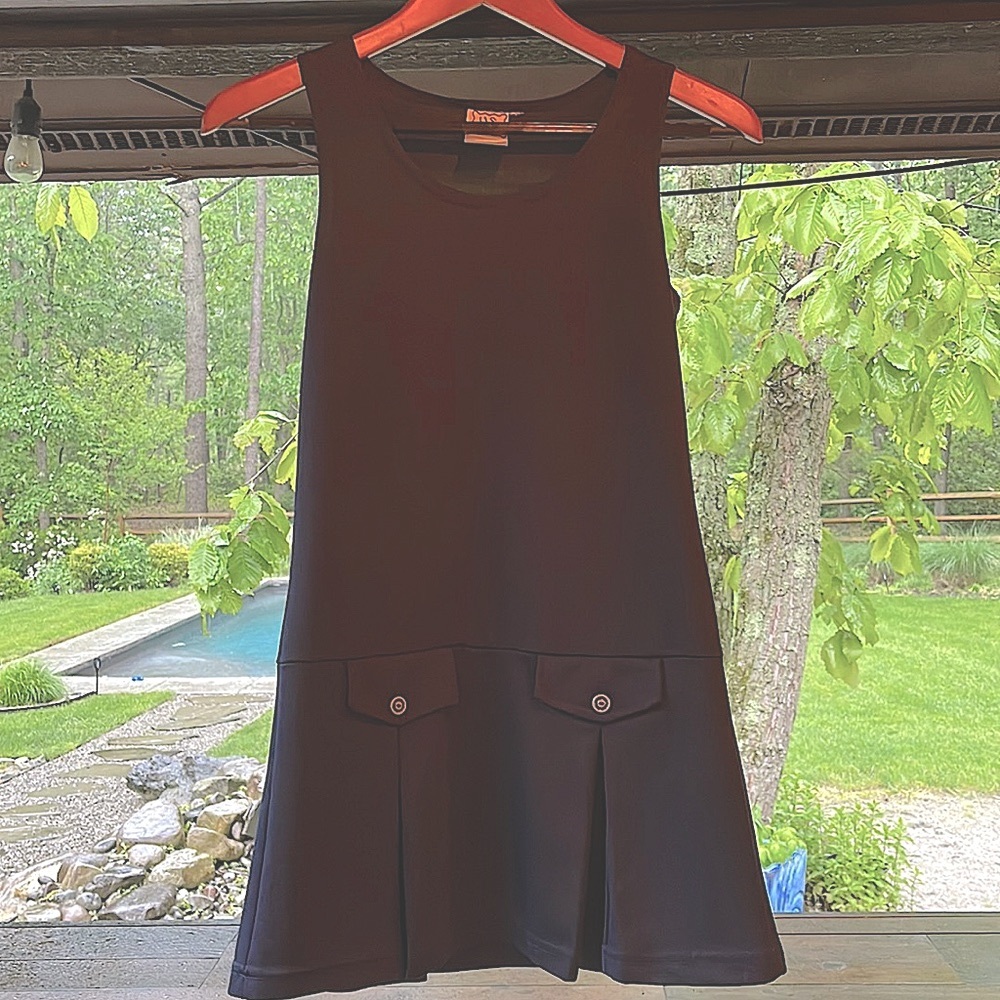 Vintage schoolgirl uniform dress.